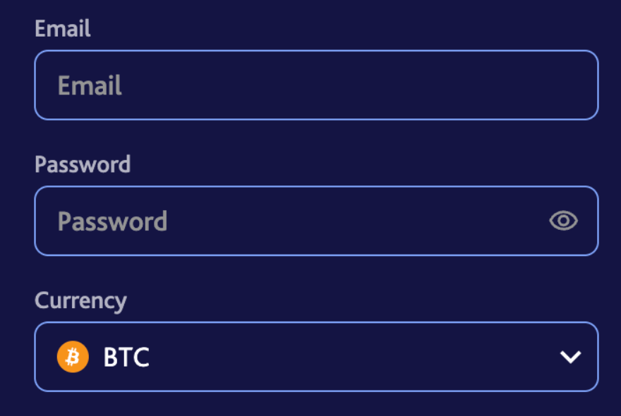 7Bit Casino register form step 2